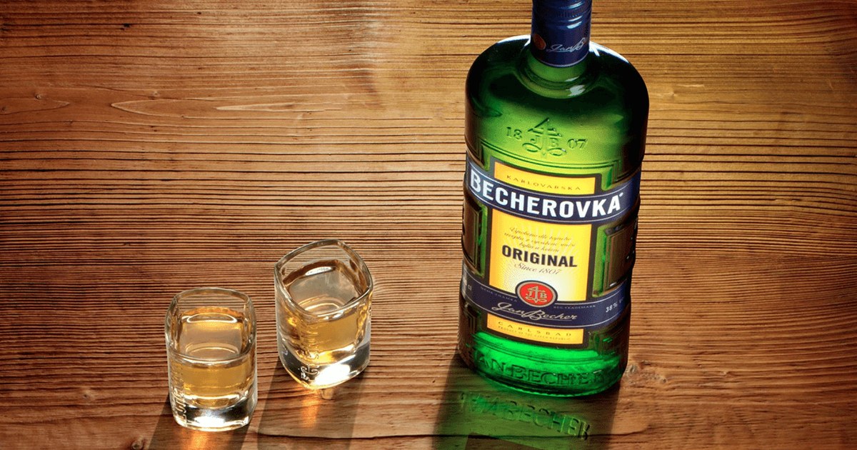 Becherovka likér