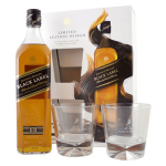 Johnnie Walker Black Label 12 ročná s 2 pohármi